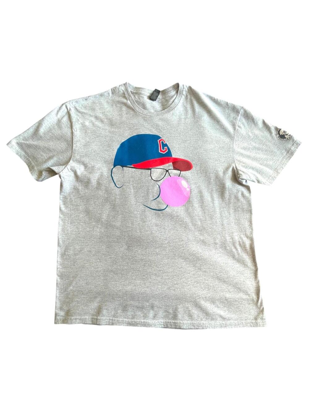 Cleveland Indians Guardians XL T Shirt T Francona Bubble Gum